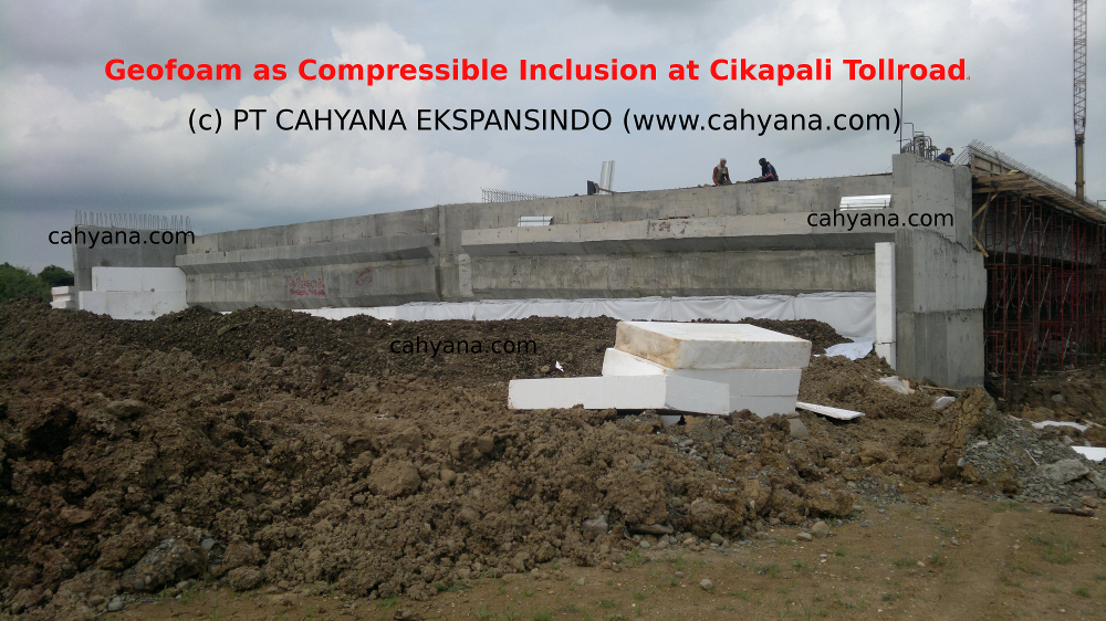 Geofoam as Compressible Inclusion - Tollroad Cikapali